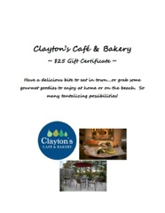 Claytons Cafe