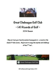 Great Chebeague Golf Club